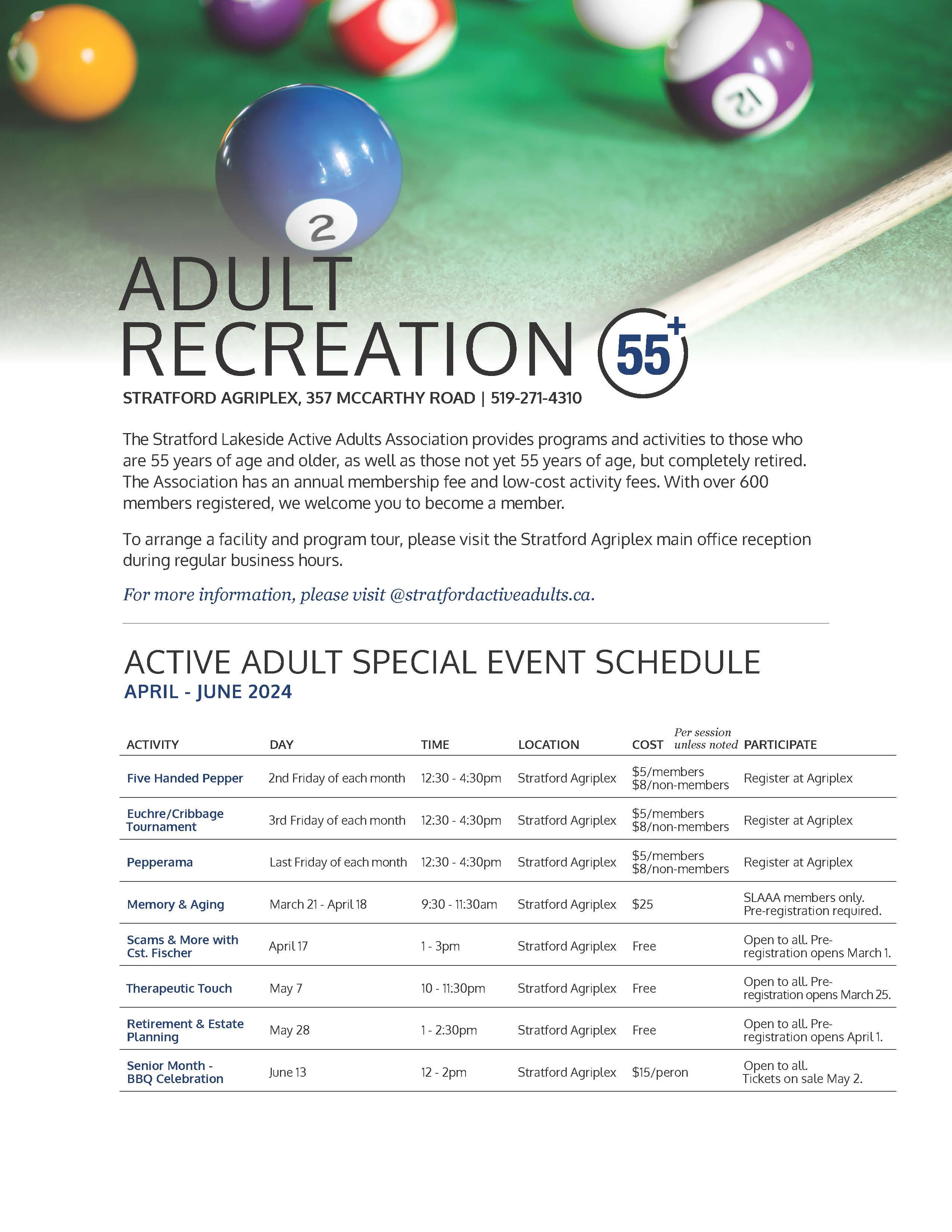 Image of Active Adults 55+ Activity Guide